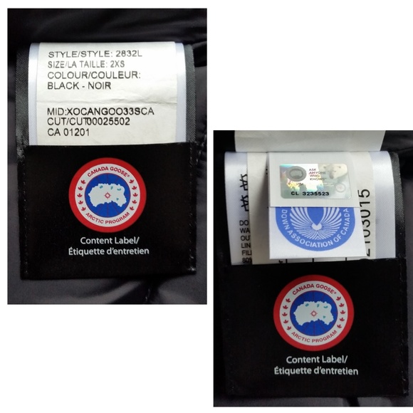 Canada Goose Black Vest - Picture 6 of 7